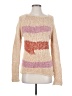 Maison Scotch Tweed Tan Pullover Sweater Size Sm (1) - photo 1