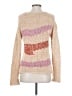 Maison Scotch Tweed Tan Pullover Sweater Size Sm (1) - photo 2