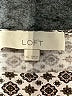 Ann Taylor LOFT Gray Long Sleeve Blouse Size XS - photo 7