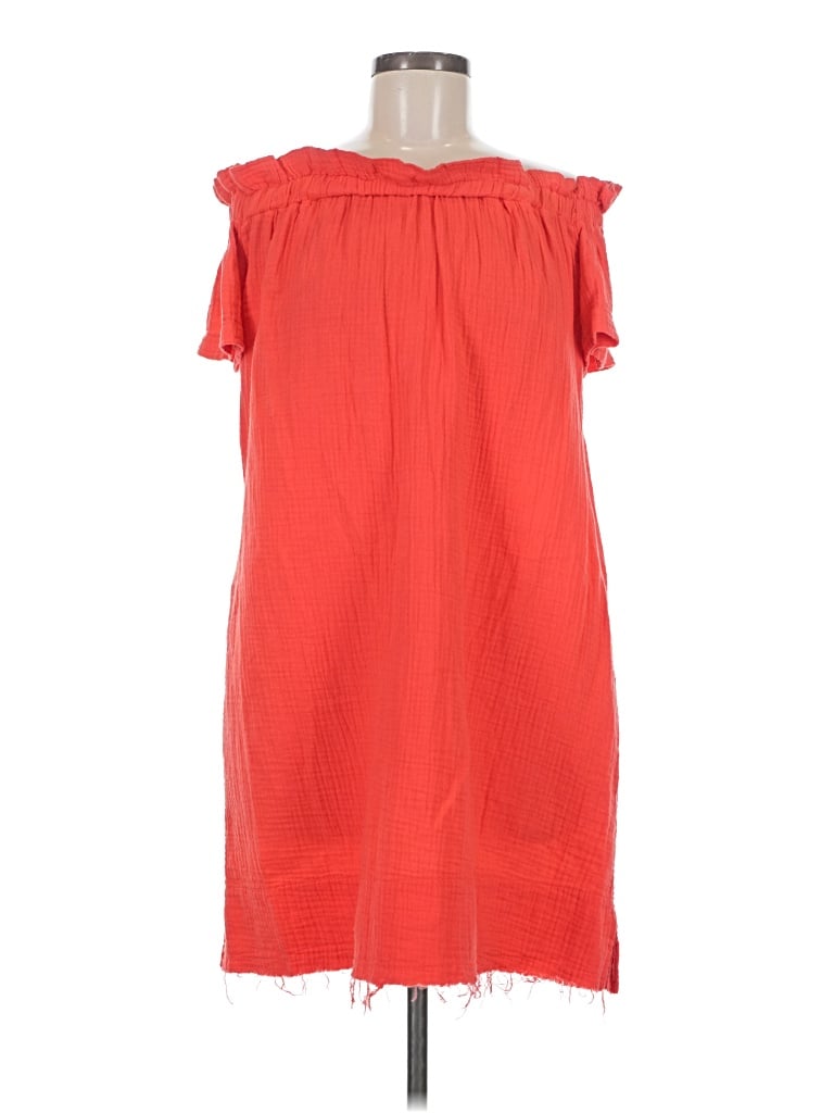 Pre-owned Amadi Casual Dress In Orange