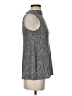 Vanity Gray Sleeveless T-Shirt Size S - photo 4