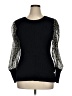 DKNY Black Long Sleeve Top Size XL - photo 1