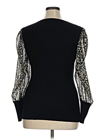 DKNY Long Sleeve Top (view 2)