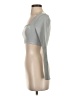 Unbranded Silver 3/4 Sleeve T-Shirt Size S (estimated) - photo 5