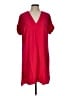 A New Day Solid Red Casual Dress Size L - photo 1