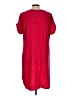 A New Day Solid Red Casual Dress Size L - photo 2