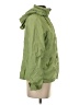 Lands' End 100% Nylon Solid Green Raincoat Size XS (petite) - photo 4