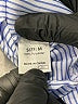 Assorted Brands 100% Polyester Stripes Blue Long Sleeve Blouse Size M - photo 8