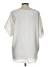 Jolie 100% Polyester Ivory Short Sleeve Blouse Size L - photo 2