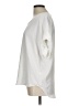 Jolie 100% Polyester Ivory Short Sleeve Blouse Size L - photo 5