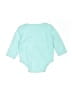 Assorted Brands 100% Cotton Graphic Teal Blue Long Sleeve Onesie Size 3-6 mo - photo 2