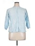 Utsa 0100% Polyester Blue 3/4 Sleeve Blouse Size XL - photo 1