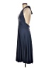 Max and Cleo Solid Blue Cocktail Dress Size M - photo 5