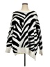 Worthington Animal Print Silver Pullover Sweater Size 2X - photo 1