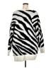 Worthington Animal Print Silver Pullover Sweater Size 2X - photo 2