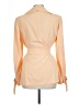 St. John Orange Trenchcoat Size 10 - photo 2