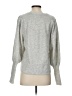 Vince Camuto Silver Pullover Sweater Size S - photo 2
