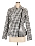 Isaac Mizrahi LIVE! Houndstooth Ivory Blazer Size 6 - photo 1