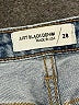 Just Black Hearts Blue Jeans Size 28 waist - photo 3