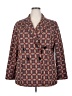 Joanie Print Orange Blazer Size 18 - photo 1
