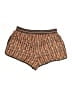 Under Armour 100% Polyester Chevron-herringbone Gold Orange Athletic Shorts Size M - photo 2