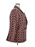 Joanie Print Orange Blazer Size 18 - photo 4