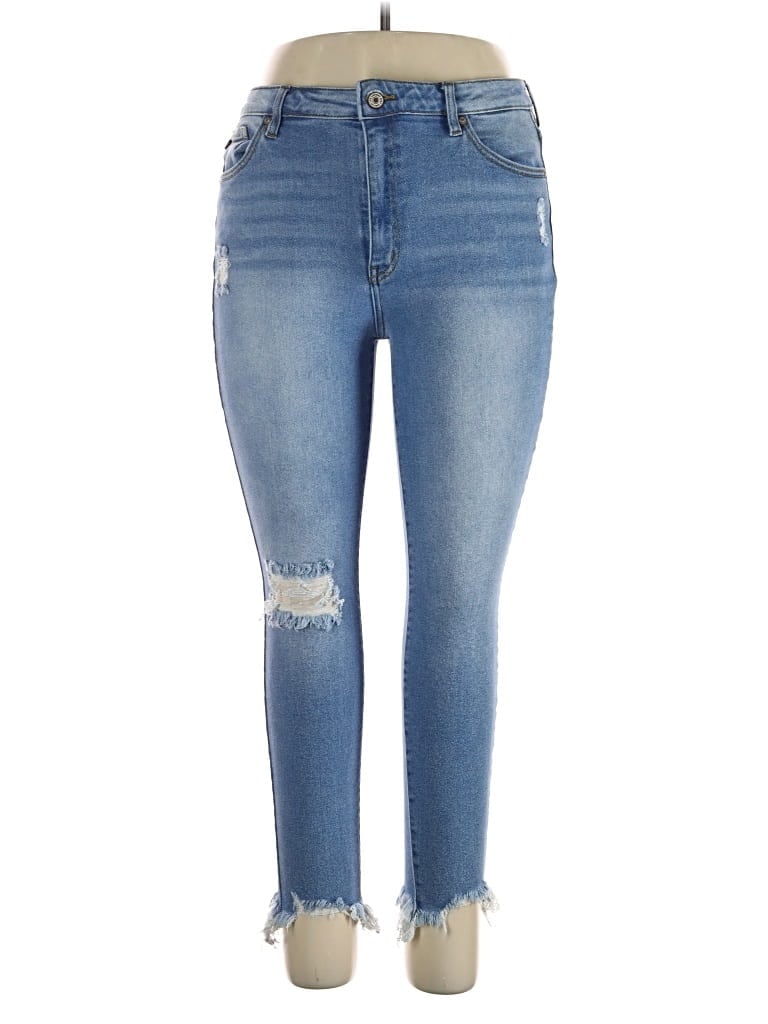 Pre-owned Kancan Jeans Jeans In Blue