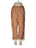 Lands' End Paisley Brown Casual Pants Size 6 - photo 1