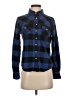 Urban Barrels Plaid Blue Long Sleeve Button-Down Shirt Size S - photo 1