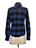 Urban Barrels Plaid Blue Long Sleeve Button-Down Shirt Size S - photo 2