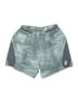 Asics 100% Polyester Graphic Green Athletic Shorts Size S - photo 1