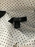 Apt. 9 Polka Dots Ivory Long Sleeve Button-Down Shirt Size XL - photo 7