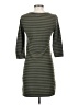 Assorted Brands Stripes Gray Casual Dress Size S - photo 2