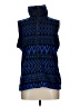 Chaps 100% Polyester Blue Vest Size L - photo 1