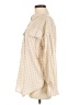 Pink Lily Checkered-gingham Ivory Long Sleeve Button-Down Shirt Size M - photo 5