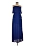 BCBGMAXAZRIA 100% Polyester Blue Cocktail Dress Size 8 - photo 1
