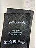Self-Portrait Black 3/4 Sleeve Blouse Size 0 - photo 3
