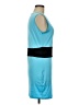 Unbranded Color Block Teal Casual Dress Size M - photo 4
