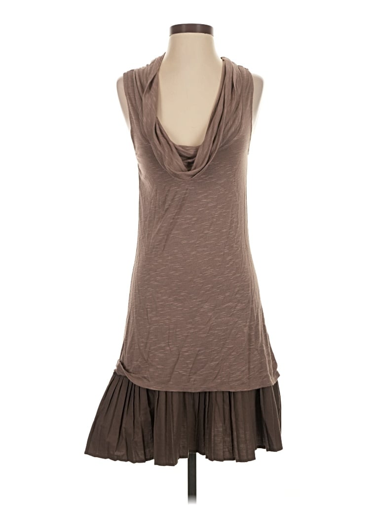 Pre-owned Free People Casual Dress In Brown