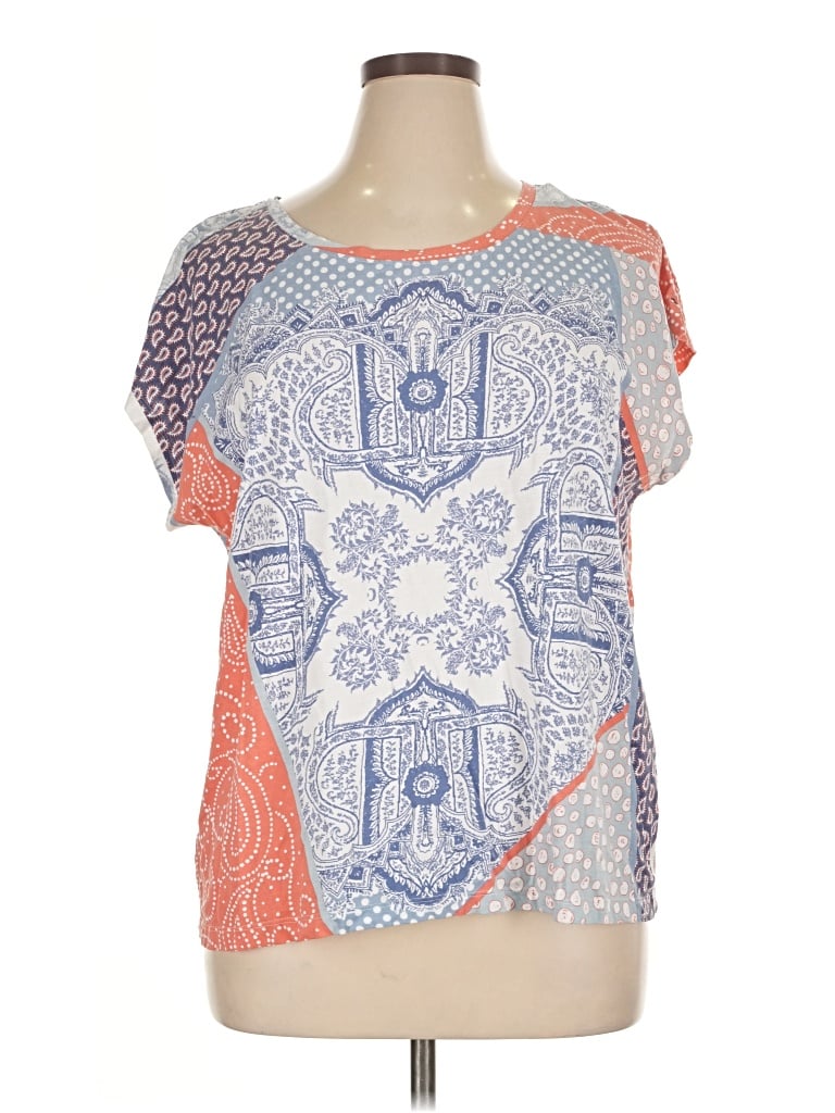 Pre-owned Tommy Hilfiger Short Sleeve T-shirt In Blue