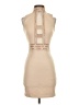 Bebe Tan Cocktail Dress Size 2 - photo 1