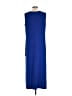 Susan Graver Blue Casual Dress Size M - photo 2