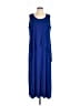 Susan Graver Blue Casual Dress Size M - photo 1