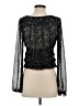 Free People 100% Polyester Black 3/4 Sleeve Blouse Size S - photo 2