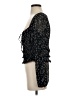 Free People 100% Polyester Black 3/4 Sleeve Blouse Size S - photo 5