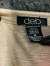 Deb 100% Polyester Tan Long Sleeve Polo Size M - photo 7