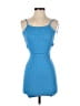 American Threads Blue Casual Dress Size S - photo 1