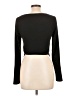 Shein Black Long Sleeve Top Size 12 - photo 2
