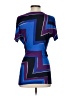 Max Mara Blue Short Sleeve Top Size S - photo 2