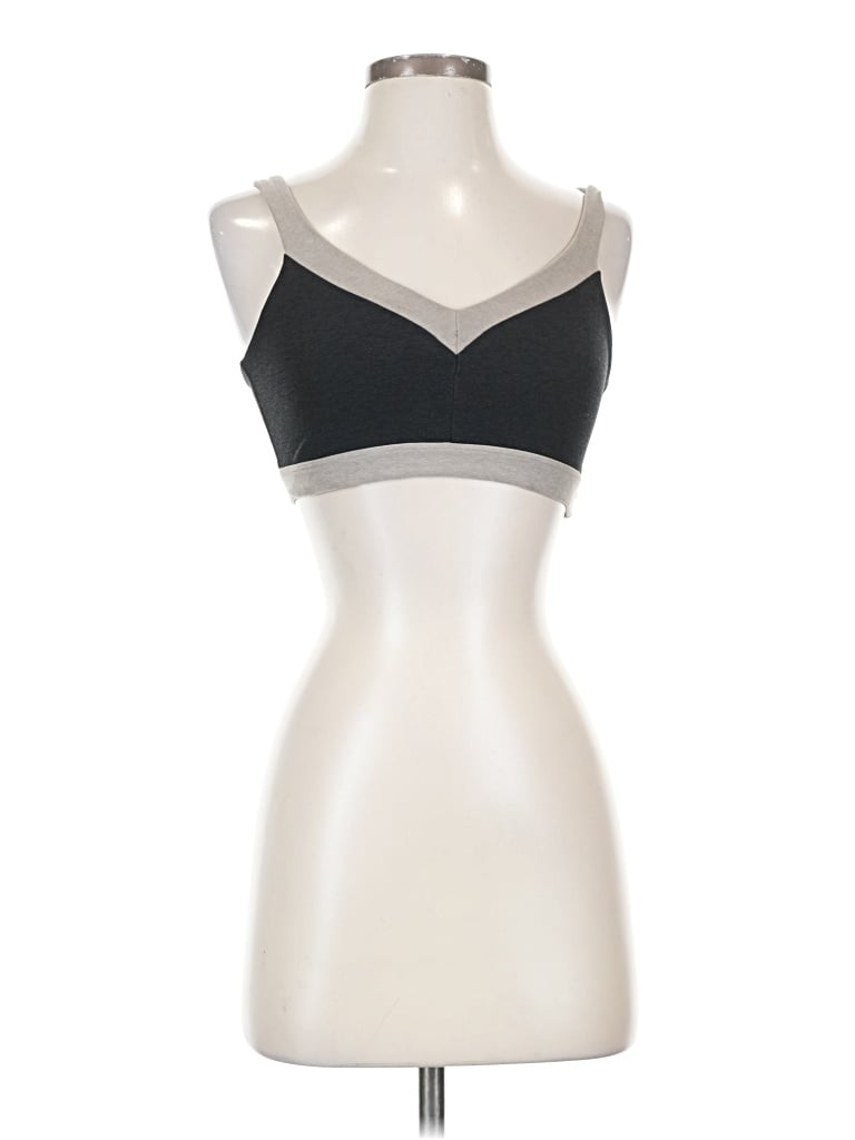 Pre-owned Beyond Yoga Sports Bra In Silver